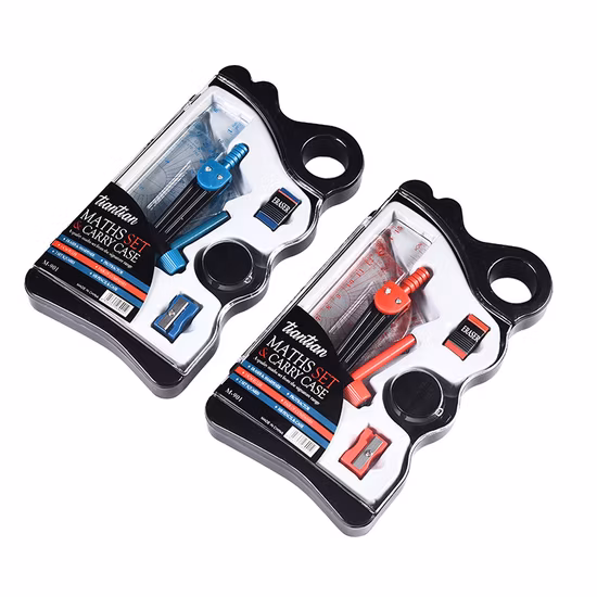 Ningbo 7PCS Geometry Drafting Ruler Compass Math Set