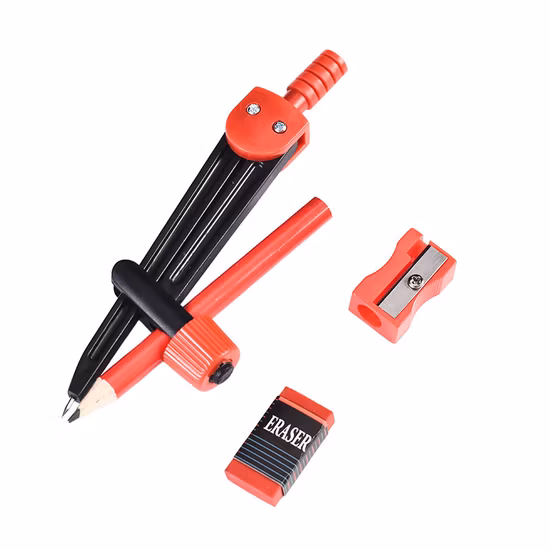Ningbo 7PCS Geometry Drafting Ruler Compass Math Set